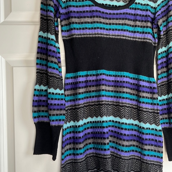 Free People Striped Sweater Dress - Picture 4 of 7